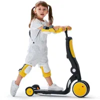 اسکوچی کودک تنظیم در 6 حالت اسکوتر سه چرخه و ...