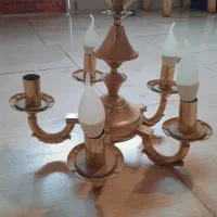 لوستر ۵ شعله کلکسیونی  ۲ عدد|لوستر و چراغ آویز|کرمانشاه, |دیوار