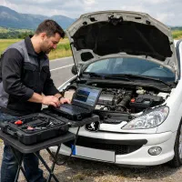 باطری سازی و تنظیم موتوری سیار ۲۴ساعته