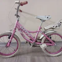 دوچرخه صورتی دخترانه TPT CYCLE مدل t16 m015