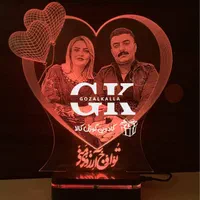 چراغ جادویی کادویی تولد ولنتاین بالبینگ طرح ۷۵|چراغ خواب و آباژور|تبریز, |دیوار