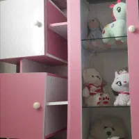 کمد سفید صورتی