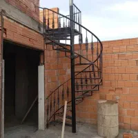 جوشکاری سیار پله فلزی و شیروانی وغیره