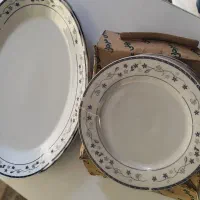 ظروف چینی پیش دستی و۲عدیس نو