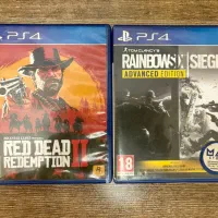 رد دد ۲ و رینبو سیکس  RDR2 & R6|کنسول، بازی ویدئویی و آنلاین|تهران, جنت‌آباد جنوبی|دیوار