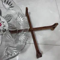 دیس پذیرایی با پایه چوبی