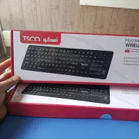 کیبورد بی سیم تسکو 7005W اکبند گارانتی دار