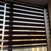 پرده زبرا یکسال استفاده شده