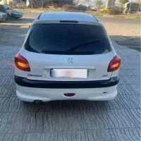 ۲۰۶تیپ ۲مدل۹۸دولکه رنگ|خودرو سواری و وانت|مشگین شهر, |دیوار