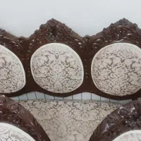 فروش مبل سلطنتی چوب|مبلمان خانگی و میز عسلی|قزوین, |دیوار