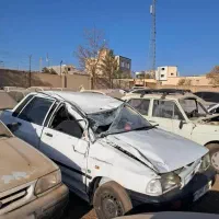 پراید چپ کرده مدل 89بیمه تا برج ده|خودرو سواری و وانت|قزوین, |دیوار