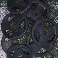 فروش ۱۲۰ کیلوگرم وزنه/صفحه بدنسازی زیر قیمت ایران