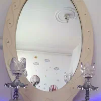 آینه کنسول و شمعدونی|بوفه، ویترین، کنسول|فومن, |دیوار