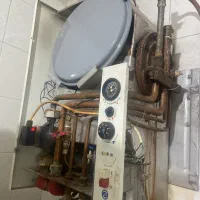 پکیج لوله‌کشی پمپ منبع برقکشی‌رادیاتور ابگرمکن شیر