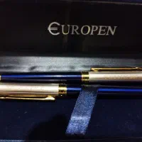ست خودنویس و خودکار مدیریتی Europen جعبه‌دار سالم