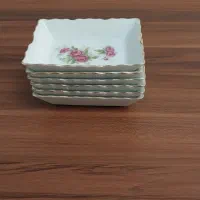 مجموعه ظروف گل‌سرخی (با قدمت پهلوی)|ظروف سرو و پذیرایی|شیراز, نشاط|دیوار