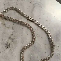 زنجیر نقره جوان پسند زیبا|زیورآلات و اکسسوری|منجیل, |دیوار