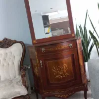 ساعت ایستاده کنسول وآیینه بوفه ومیزغذاخوری|بوفه، ویترین، کنسول|کرج, فاز ۴ مهرشهر|دیوار