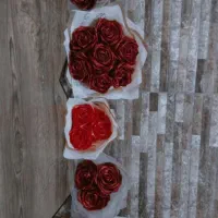 دسته گل روبانی|گل مصنوعی|سقز, |دیوار