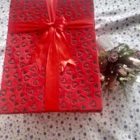 دسته گل یخی با جعبه بله برون|گل مصنوعی|ایلام, |دیوار