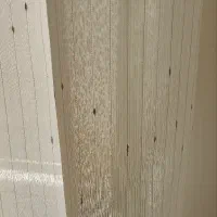 پرده پذیرایی حریر شیفون همراه با رانر مخمل زربافت|پرده، رانر، رومیزی|تهران, تولید دارو|دیوار