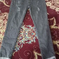 شلوار لی زغالی