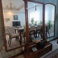 آیینه سه لت ۱۲۰ ساله|کلکسیون اشیاء عتیقه|اندیشه, اندیشه فاز ۴|دیوار