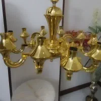 تعدادی لوستر برنجی نو|لوستر و چراغ آویز|تهران, جی|دیوار
