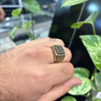 انگشتر طلاروس مردانه