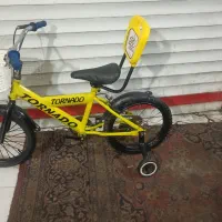 دوچرخه سایز 16 رنگ زرد