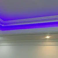 گچکاری و لکه گیری گچ کاری ابزار نورمخفی بافوم|خدمات پیشه و مهارت|بندر ماهشهر, |دیوار