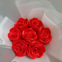 دسته گل رز ربانی