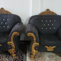 فروش مبل سلطنتی ۷ نفره|مبلمان خانگی و میز عسلی|نورآباد, |دیوار