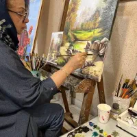 کلاس نقاشی بزرگسال