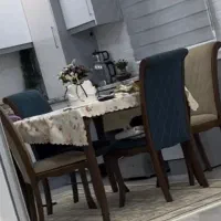 میز غذاخوری چهارنفره چوب راش
