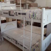 تختخواب  دو در ۲ طبقه|تخت و سرویس خواب|قم, شاه ابراهیم|دیوار