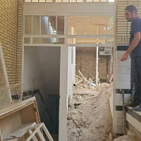 در پنجره نرده|مصالح و تجهیزات ساختمان|قم, سرحوض|دیوار