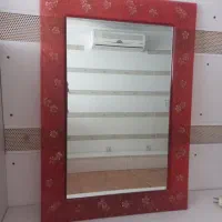 2 عدد آینه ی بزرگ و متوسط دست ساز و نایاب