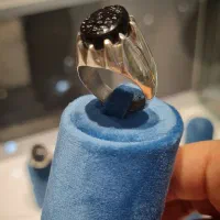 عقیق انگشتری جواهری با ضمانت و امضا دار از ۴/۵ م ت