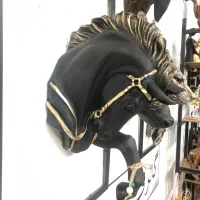 دیوارکوب اسب و گوزن رضا مرشد|مجسمه، تندیس، ماکت|گلبهار, شهر جدید گلبهار|دیوار