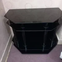 میز شیشه ای مشکی وآب آژر|میز تلویزیون|شاهینشهر, طالقانی|دیوار