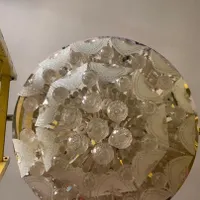 دو عدد لوستر ال ای دی ریموت دار خارجی|لوستر و چراغ آویز|سرخرود, |دیوار