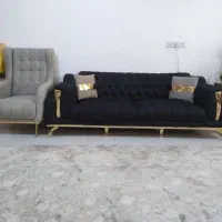 مبلمان ۸نفره راحتی با۳عدد میز عسلی فلزی|مبلمان خانگی و میز عسلی|تربت‌حیدریه, هاشمی‌نژاد|دیوار