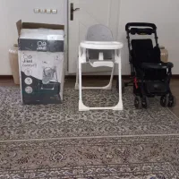صندلی غذای کودک وکالسکه