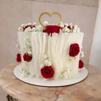 کیک تازه خانگی