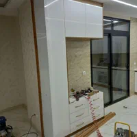 کابینت .کمد دیواری.میز تلویزیون نصب قرنیز|خدمات پیشه و مهارت|شهرکرد, |دیوار