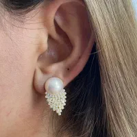 گوشواره مروارید تخفیف دار|بدلیجات|شیراز, شهرک استقلال|دیوار