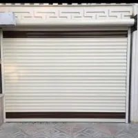 کرکره برقی مغازه همراه شیشه سکوریت