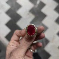 انگشتر یاقوت و توپاز|بدلیجات|زاهدان, |دیوار