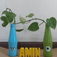 گل و گلدان سنگ مصنوعی هدیه روز مادر گیفت|گل و گیاه طبیعی|قم, سراجه (۱۵ خرداد)|دیوار